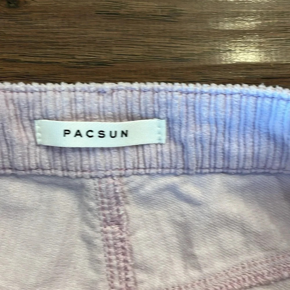 Pacsun Lavender Corduroy Mom Jeans